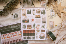 Load image into Gallery viewer, Evergreen Forest Sticker Sheet
