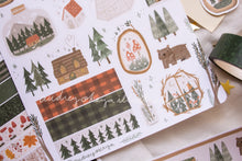 Load image into Gallery viewer, Evergreen Forest Sticker Sheet
