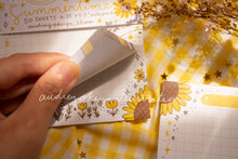 Load image into Gallery viewer, Summertime Summer Grid Notepad MemoPad
